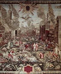 The Austrians Take Buda Back from the Ottoman Turks on 02/09/1686 (detail)