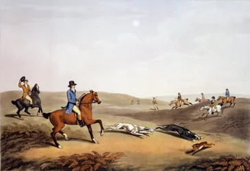 Hunting Scene in England