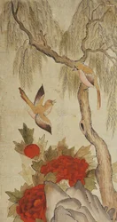 Bird and Flower Painting