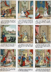 Illustration for Donkey Skin, tale by Charles Perrault.