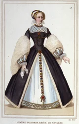 Joan of Albret, Queen of Navarre from 1555 to 1572.