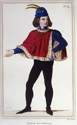 John II of Valois, Duke of Alençon (1409-1476). Command the royal army accompanied by Jeanne d