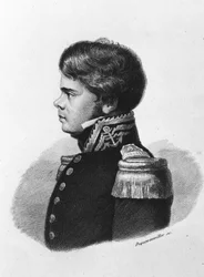Jules Poret de Blosseville. French Explorer, Sailor and Geographer. 1802-1833.