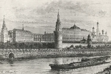 Kremlin in Moscow, from Free Russia