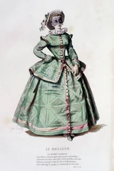 La dupre in "le Railleur" (by Antoine Mareschal in 1635), in "le theatre francais au 16 eme et 17 eme ecle anterieur à Moliere" by Edouard Fournier