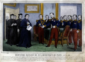 Last mission of the Archbishop of Paris (25 June 1848)