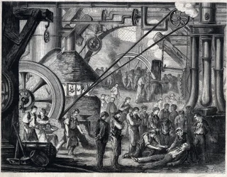 Last scene of the play 