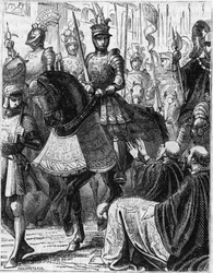 Louis XII entering Genoa