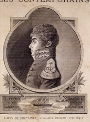 Louis de Freycinet, French Navigator