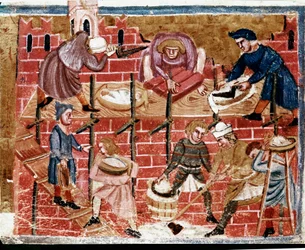Masons and House Builders (13th Century)