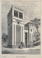 Assyrian House, Universal Exhibition, Paris