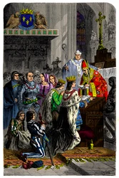 Marriage Between Charles VIII and Anne of Brittany on 13 December 1491 at the Chateau de Langeais