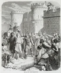 Martyrdom of Saint Symphorien - in 