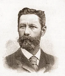 Portrait of Eugene-Melchior de Vogue, French writer