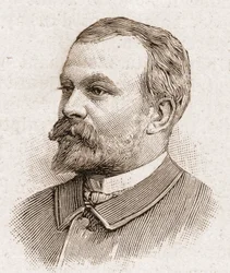 Members of the Academy Francaise in 1895: Portrait of Jules Lemaitre
