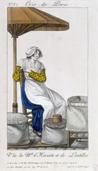 Merchant of Beans and Dried Lentils - in 