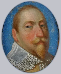 Miniature of Gustav II Adolf, King of Sweden