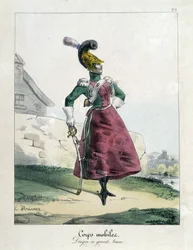 Mobile Body of the Commune: Dragon Woman in Large Outfit