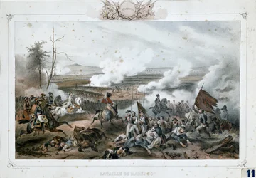 Napoleon Bonaparte at the Battle of Marengo, French Victory over Austrian Troops