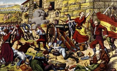 Napoleonic Wars: The siege of Zaragoza (June 15 - August 14)