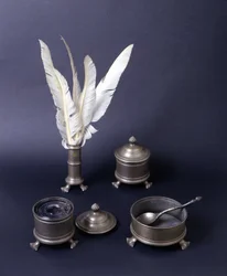 Necessary to write in tin and feathers