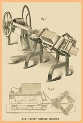 New Patent Shingle Machine