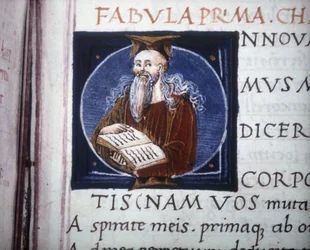 Ovid represented in a 15th century manuscript
