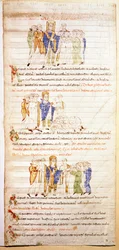 Page of an illuminated bible (Ms.723-Foglio 138v.)
