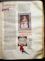 Page of an illuminated bible (Ms.723-Foglio 162r.)