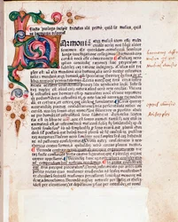 Page Taken from the De Musica Tractatus by Bartolomeo Ramos de Pareia (1482)