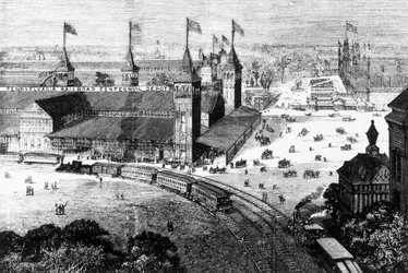 Pennsylvania Railway Station in Philadelphia