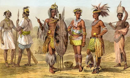 People of Ethiopian Race in the Late 19th Century, published in 1903