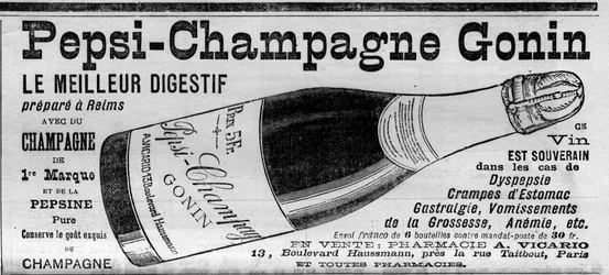 Pepsi Champagne Gonin