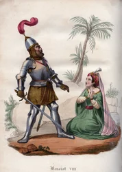 Pope Benedict VIII Defeats the Saracens