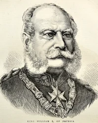 Portrait Wilhelm I of Germany/Prussia 1870