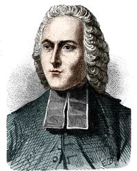 Portrait of Abbe Jean Antoine Nollet (1700 - 1770), French physicist - in 
