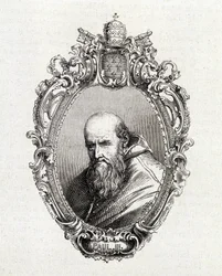 Portrait of Alessandro Farnese, Paul III (1468 - 1549) pope from 1534 to 1549