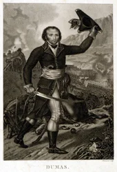 Portrait of Alexandre Davy Dumas (1762-1806), father of Alexandre Dumas