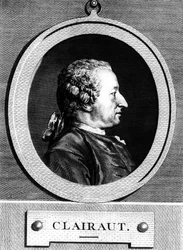 Portrait of Alexis Claude Clairaut (1713-1765), French mathematician.