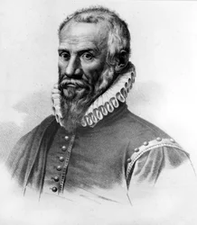 Portrait of Ambroise Paré (1509-1590), French surgeon