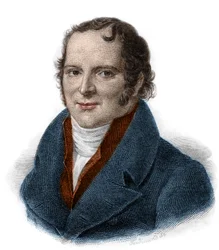 Portrait of Antoine Francois, Count of Fourcroy (1755 - 1809) Chemist, naturalist, doctor, engraving of the 19th century