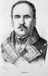 Portrait of Baldomero Espartero, Duke of Victory, General and Spanish Statesman (1793-1879)
