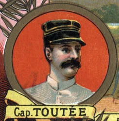 Portrait of Captain Toutee, French explorer