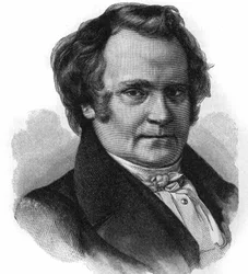 Portrait of Carl Leberecht Immermann (1796-1840) German poet, novelist and magistrate.