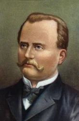 Portrait of Carl Gustaf Patrik de Laval, Swedish Engineer and Inventor