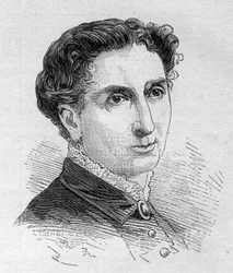 Portrait of Catherine Julie Clementine Jouassain, French Comedian (1879)