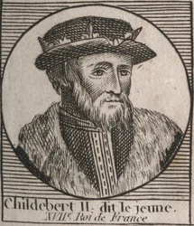Portrait of Childebert II