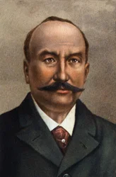 Portrait of Clement Ader, French Engineer, Pioneer of Aviation