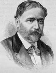 Portrait of De Chaudordy. 19th century engraving.