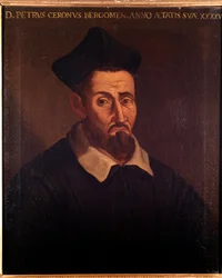 Portrait of Domenico Pietro Ceron, Italian music theorist, singer and priest